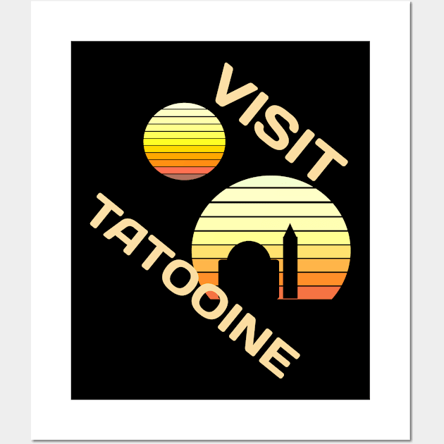 Visit Tatooine Wall Art by Mima_SY